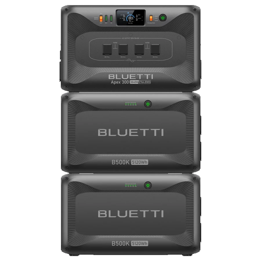 BLUETTI Apex 300 + 2*B500K
