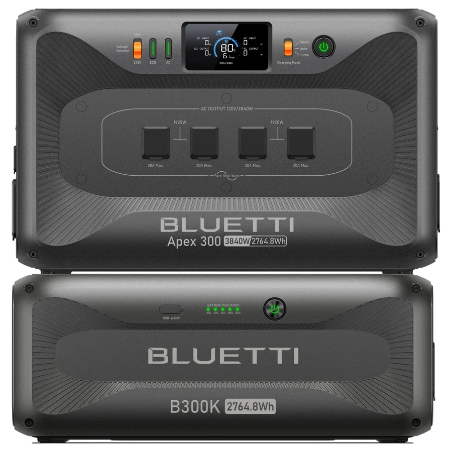 BLUETTI Apex 300 + B300K